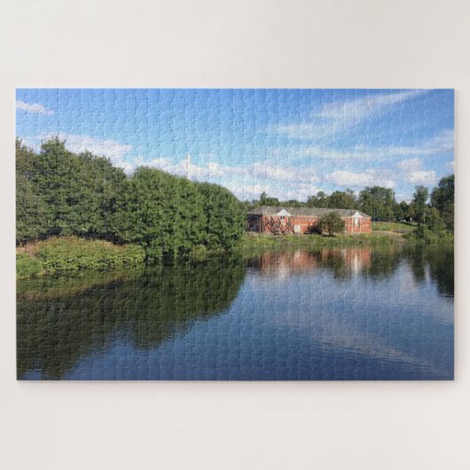 Glasgow River Park Jigsaw Puzzle (Horizontal)