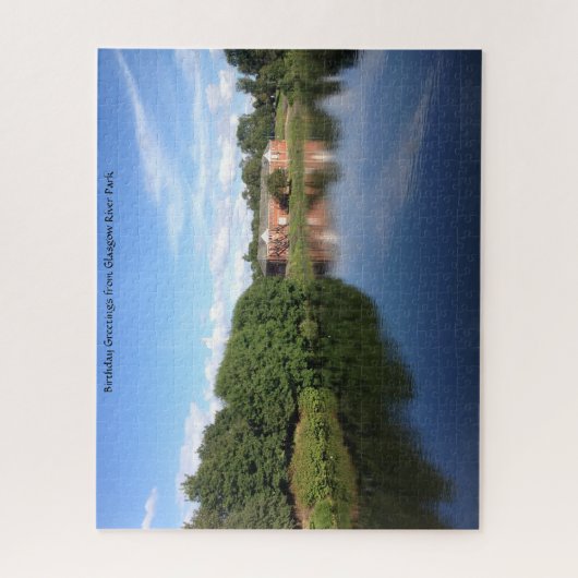 Glasgow River Park Jigsaw Puzzle (Vertikal)