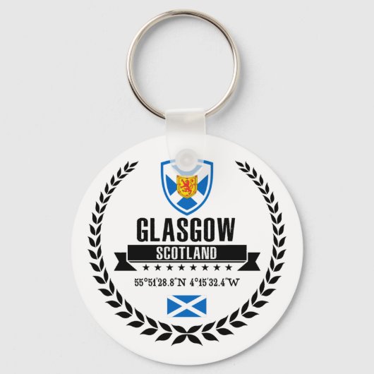 Glasgow Schlüsselanhänger (Vorderseite)