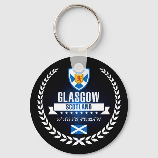 Glasgow Schlüsselanhänger (Vorderseite)