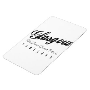 Glasgow Schottland "Der liebe grüne Ort" Magnet
