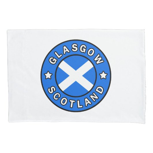 Glasgow Schottland Kissenbezug (Vorderseite)