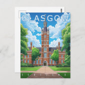 Glasgow, Schottland Postkarte (Vorne/Hinten)