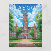 Glasgow, Schottland Postkarte (Vorderseite)