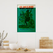 Glasgow Schottland Schotte Celtic Edinburgh St Poster (Küche)