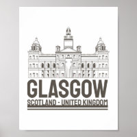 Glasgow Schottland Vintage-Architektur TravelDesig