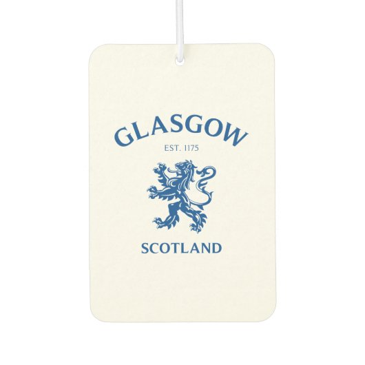 GLASGOW, SCOTLAND AUTOLUFTERFRISCHER (Vorderseite)