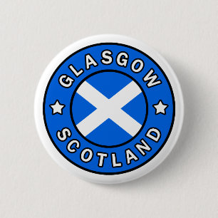 Glasgow Scotland Button