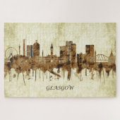 Glasgow Scotland Cityscape Puzzle (Horizontal)