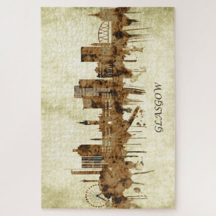 Glasgow Scotland Cityscape Puzzle