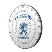 GLASGOW, SCOTLAND DARTSCHEIBE (Vorderseite rechts)