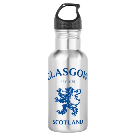 GLASGOW, SCOTLAND EDELSTAHLFLASCHE (Vorderseite)