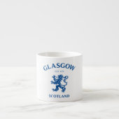 GLASGOW, SCOTLAND ESPRESSOTASSE (Vorderseite)