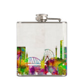 Glasgow Scotland Flachmann (Rückseite)