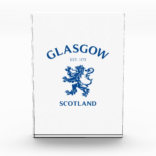 GLASGOW, SCOTLAND FOTOBLOCK (Vorderseite)