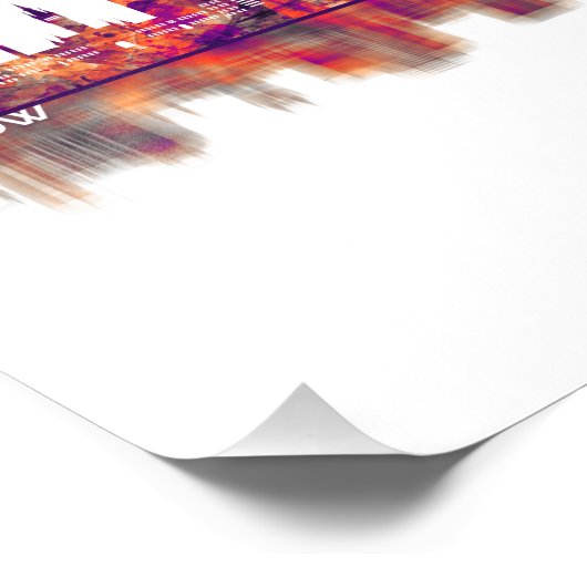 Glasgow Scotland Fotodruck (Ecke)