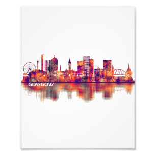 Glasgow Scotland Fotodruck
