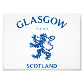 GLASGOW, SCOTLAND FOTODRUCK (Vorne)