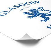 GLASGOW, SCOTLAND FOTODRUCK (Ecke)