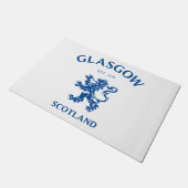 GLASGOW, SCOTLAND FUßMATTE (Schrägansicht)