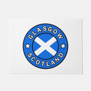 Glasgow Scotland Fußmatte
