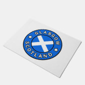 Glasgow Scotland Fußmatte (Schrägansicht)