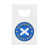 Glasgow Scotland Geldbeutel Flaschenöffner (Vorderseite)