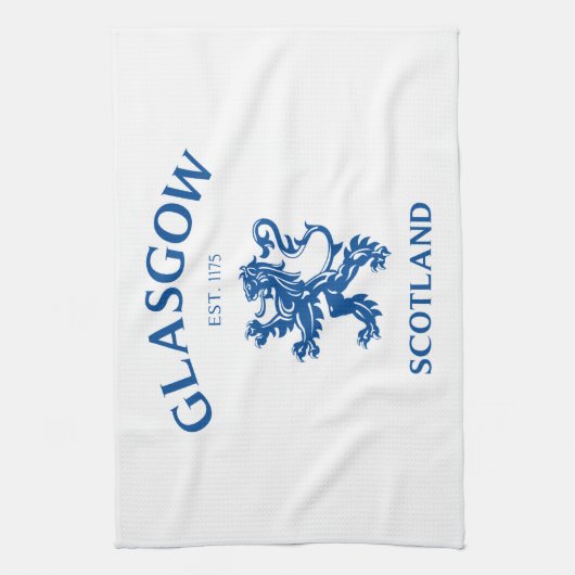 GLASGOW, SCOTLAND GESCHIRRTUCH (Vertikal)