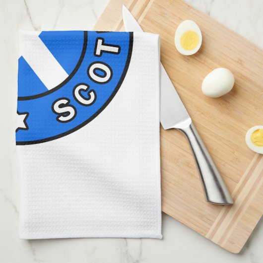 Glasgow Scotland Geschirrtuch (Viertel Falte)