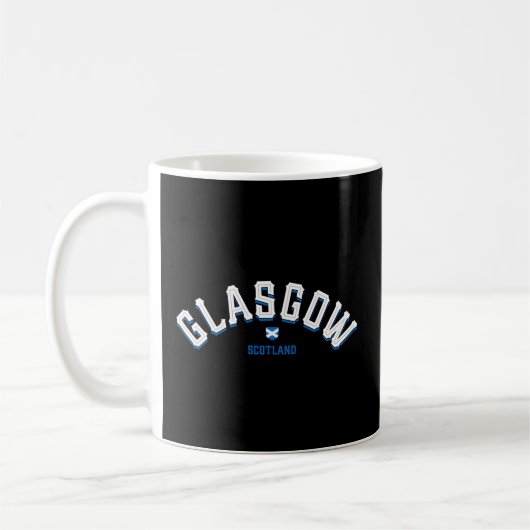 Glasgow Scotland - Glesga Scottish Kaffeetasse (Links)
