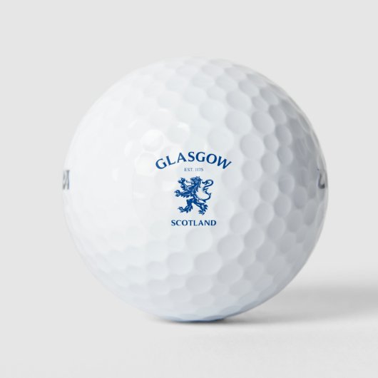 GLASGOW, SCOTLAND GOLFBALL (Vorderseite)
