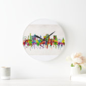 Glasgow Scotland Große Wanduhr (Zuhause)