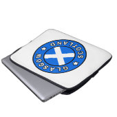Glasgow Scotland Laptopschutzhülle (Vorne Knopf)
