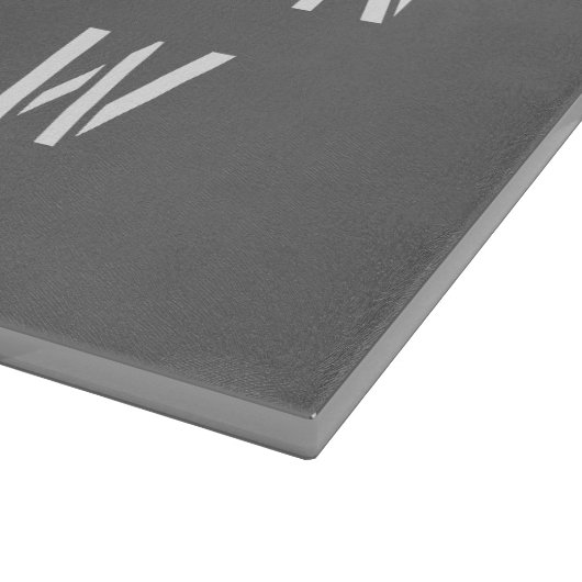 Glasgow Scotland Latitude & Longitude Schneidebrett (Ecke)