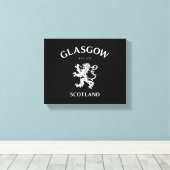 GLASGOW, SCOTLAND LEINWANDDRUCK (Insitu (Holzboden))
