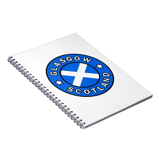 Glasgow Scotland Notizblock (Rechte Seite)