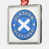 Glasgow Scotland Ornament Aus Metall (Links)