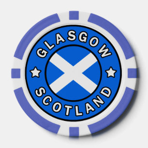 Glasgow Scotland Pokerchips