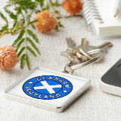 Glasgow Scotland Schlüsselanhänger (Seite)