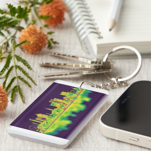 Glasgow Scotland Schlüsselanhänger (Vorderseite rechts)