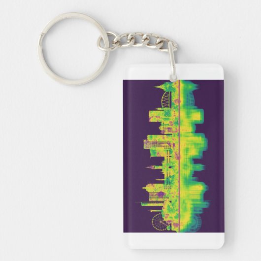 Glasgow Scotland Schlüsselanhänger (Vorderseite)