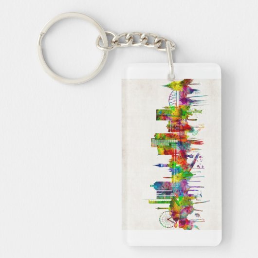 Glasgow Scotland Schlüsselanhänger (Vorderseite)