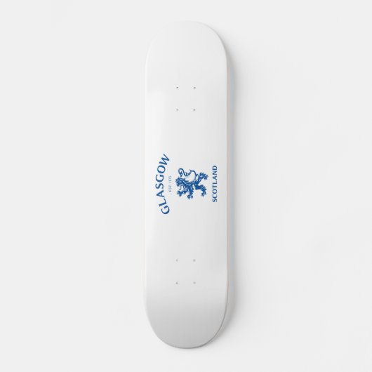 GLASGOW, SCOTLAND SKATEBOARD (Vorderseite)