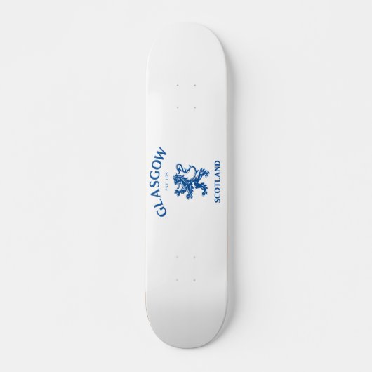 GLASGOW, SCOTLAND SKATEBOARD (Vorne)