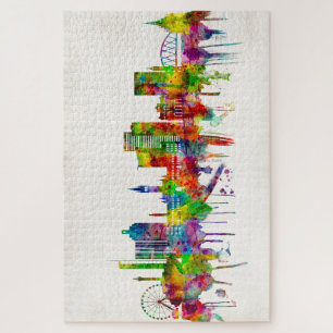 Glasgow Scotland Skyline Puzzle