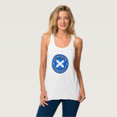 Glasgow Scotland Tank Top (Vorderseite Vollansicht)