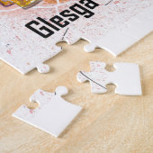 Glasgow Scotland Travel Map Puzzle (Seite)