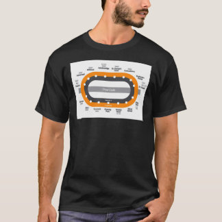 Glasgow Scotland U-Bahn-Karte Essen T-Shirt