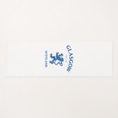 GLASGOW, SCOTLAND YOGAMATTE (Vorderseite (Horizontal))