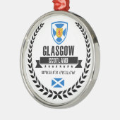 Glasgow Silbernes Ornament (Links)